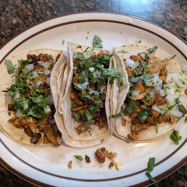 Three Soft Tacos