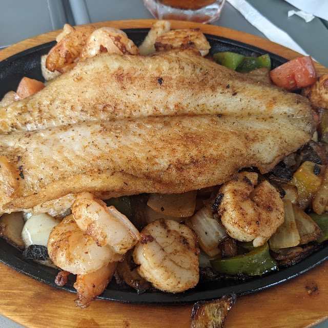Seafood Fajitas