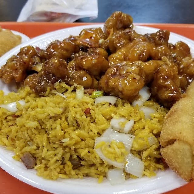 Orange Chicken Fried Rice