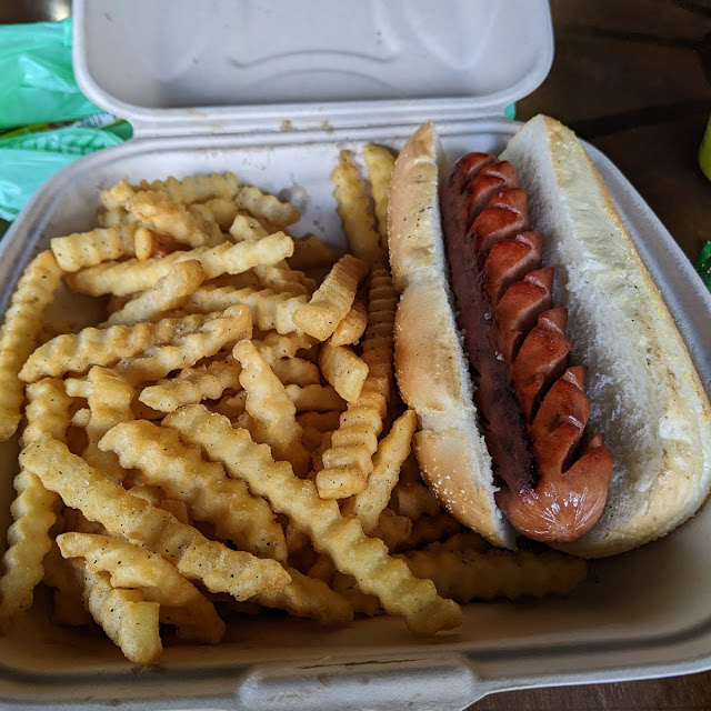 Hot Dog and Fries