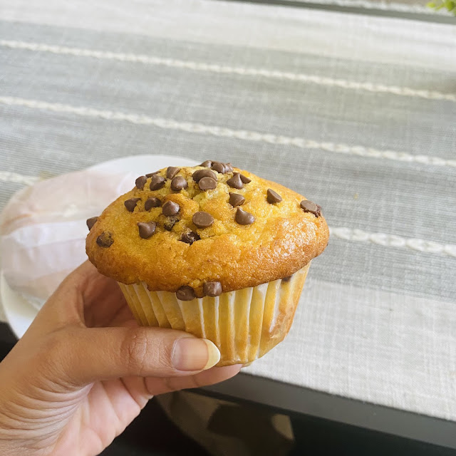 Chocolate Chip Crumb Muffin