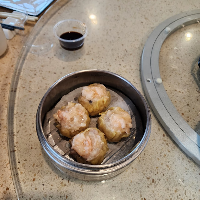 Steamed Scallop Dumpling with XO Sauce