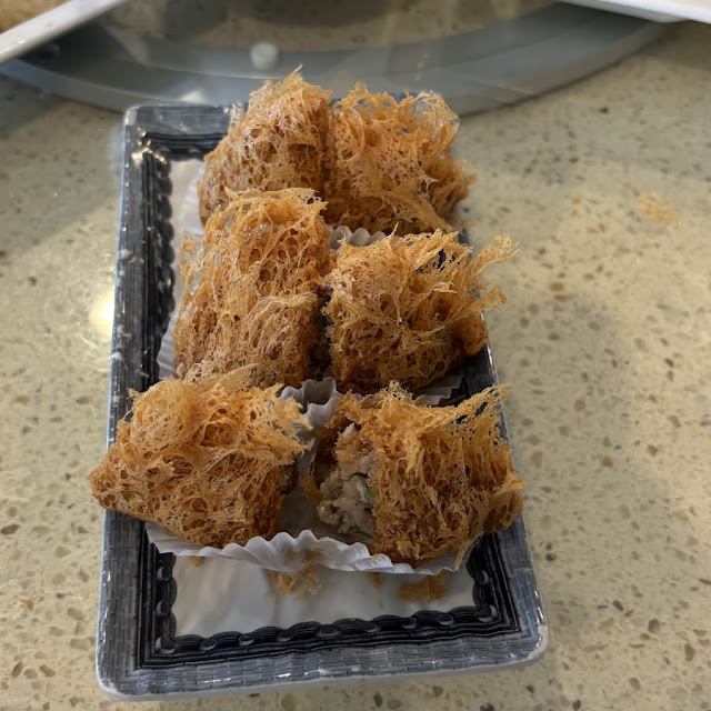 Deep Fried Taro Roll with Carrot