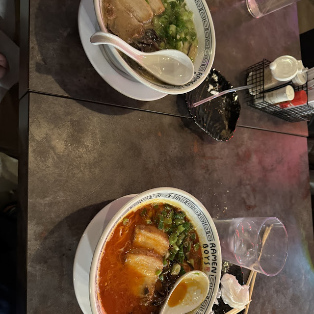 Classic Tonkotsu Ramen & Spicy Tonkotsu Ramen