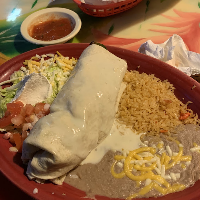 Shrimp Chimechanga Plate