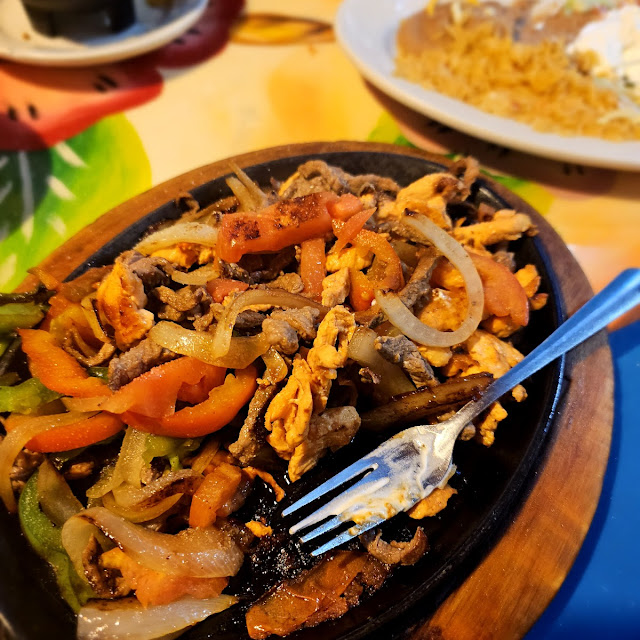 Steak or Chicken Fajitas
