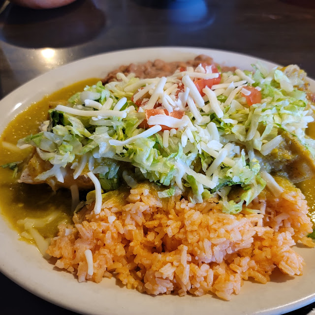 Barbeque Burrito Banado Plate