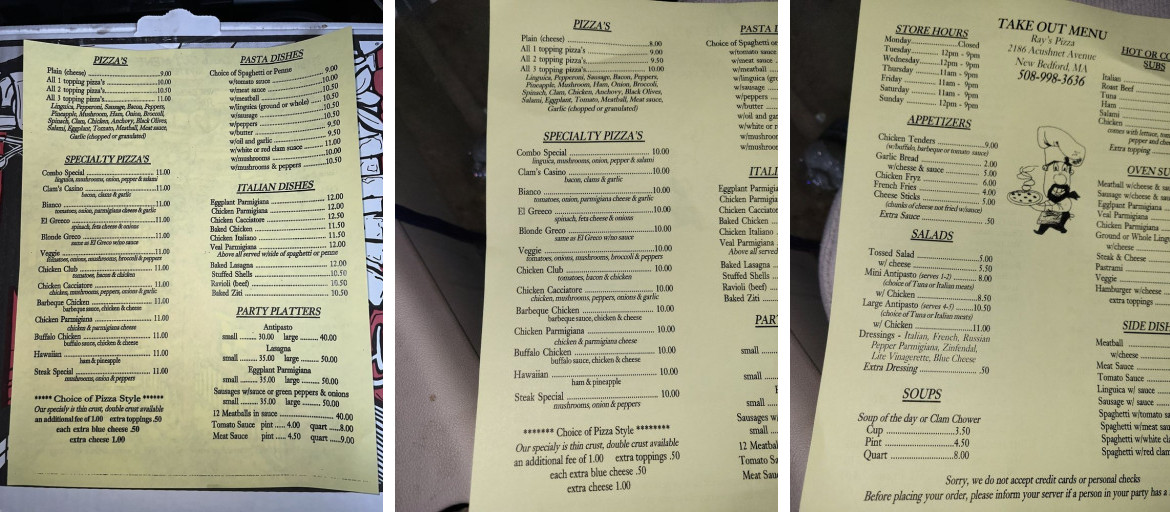 Ray's Pizza
