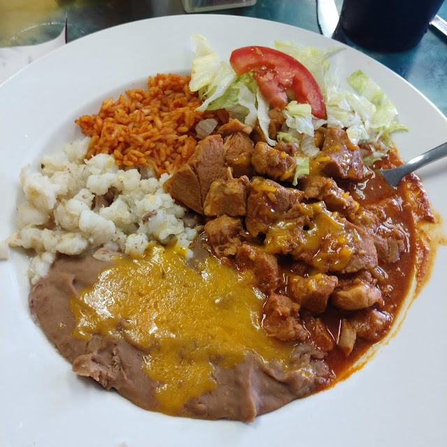 Carne Adovada Plate