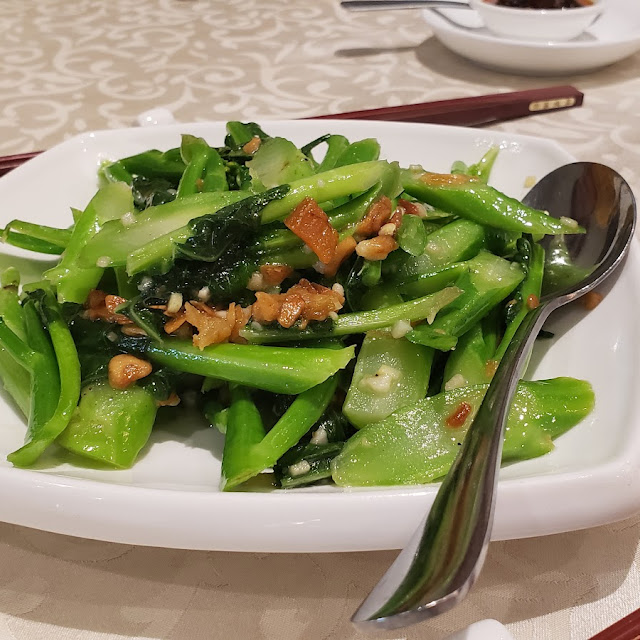 sauteed chinese broccoli w ginger 薑汁炒芥兰片