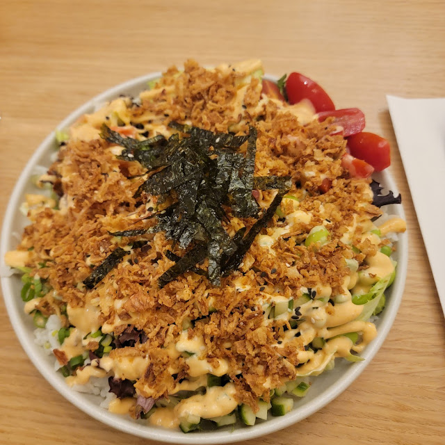 My Own Création with Tuna and Salmon