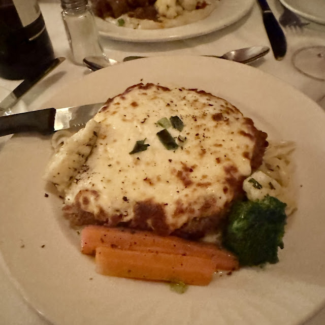 Veal Parmigiana Carbonara