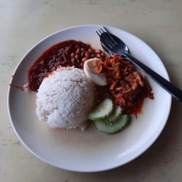Nasi Lemak Kukus