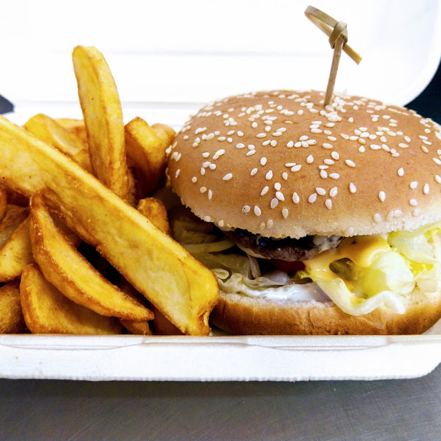 Burger Américain Assiette