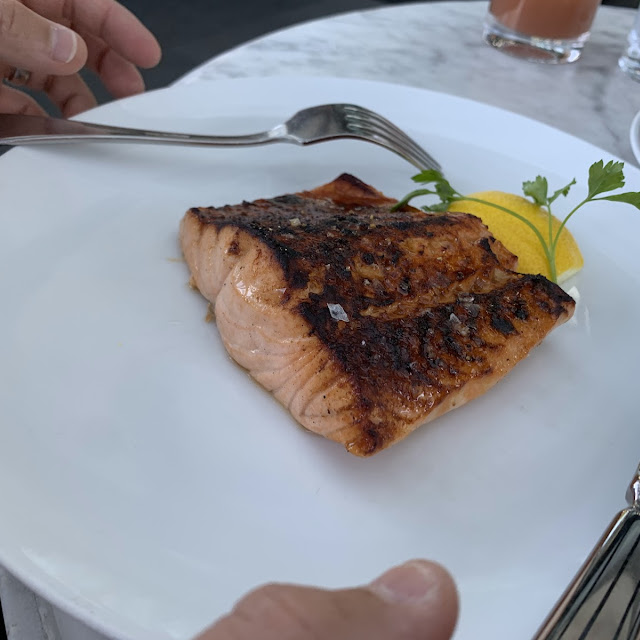 Broiled Salmon