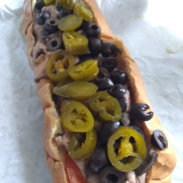 Roast Beef Deluxe with Added Jalapenos