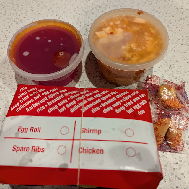 Chicken Balls and Hot and Sour Soup