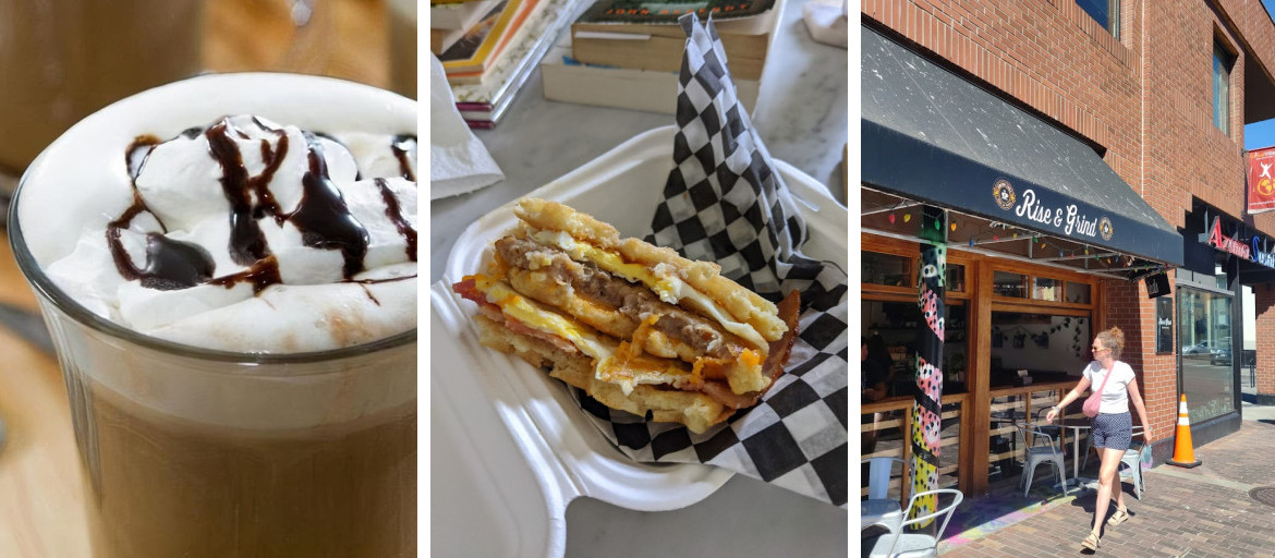Rise and Grind Coffee & All Day Breakfast Sandwiches