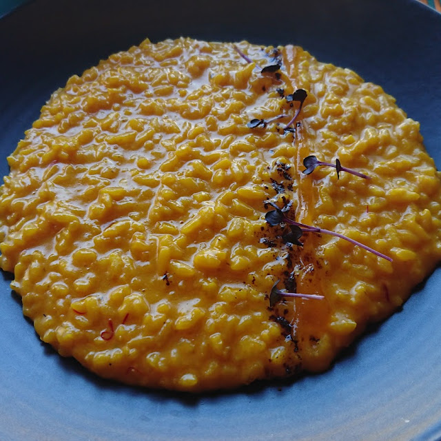 Risotto Allo Zafferano Con Pistacchio
