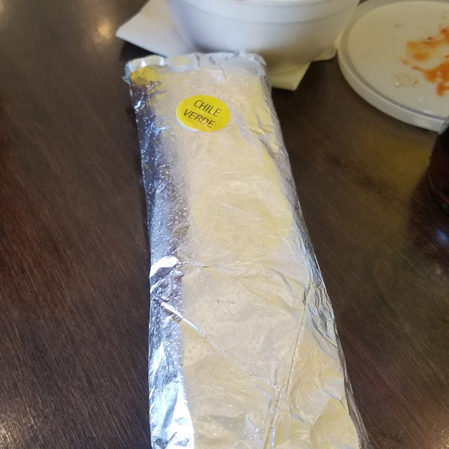 Chile Verde Burrito