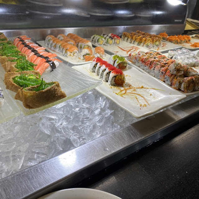 Various Sushi and Sashimi Combo