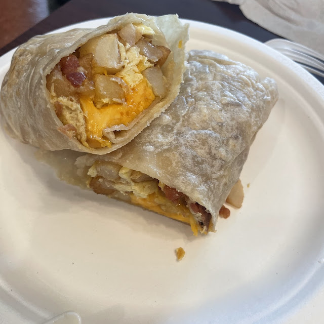 Bacon Breakfast Burrito