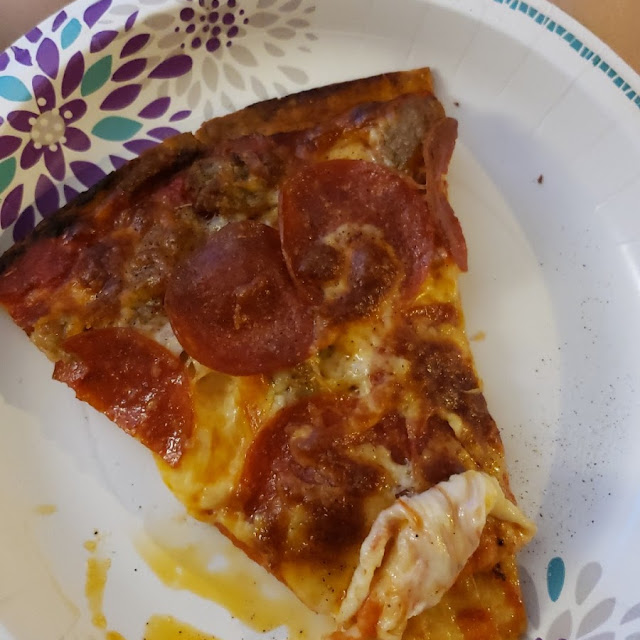 Sausage and Pepperoni Pizza