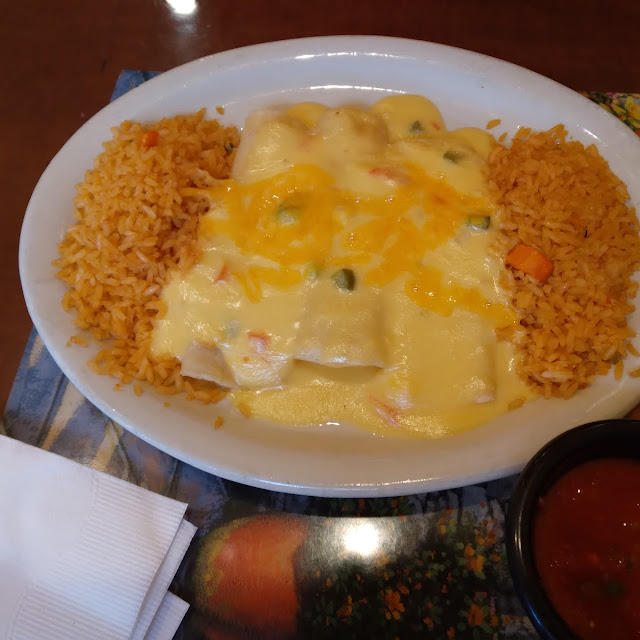 Cheese Enchilada Plate