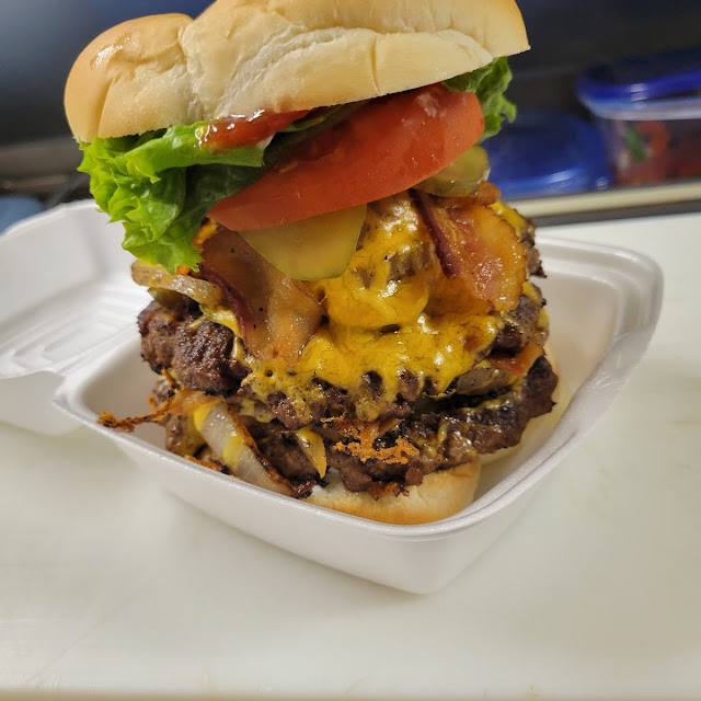Double Bacon Cheese Burger