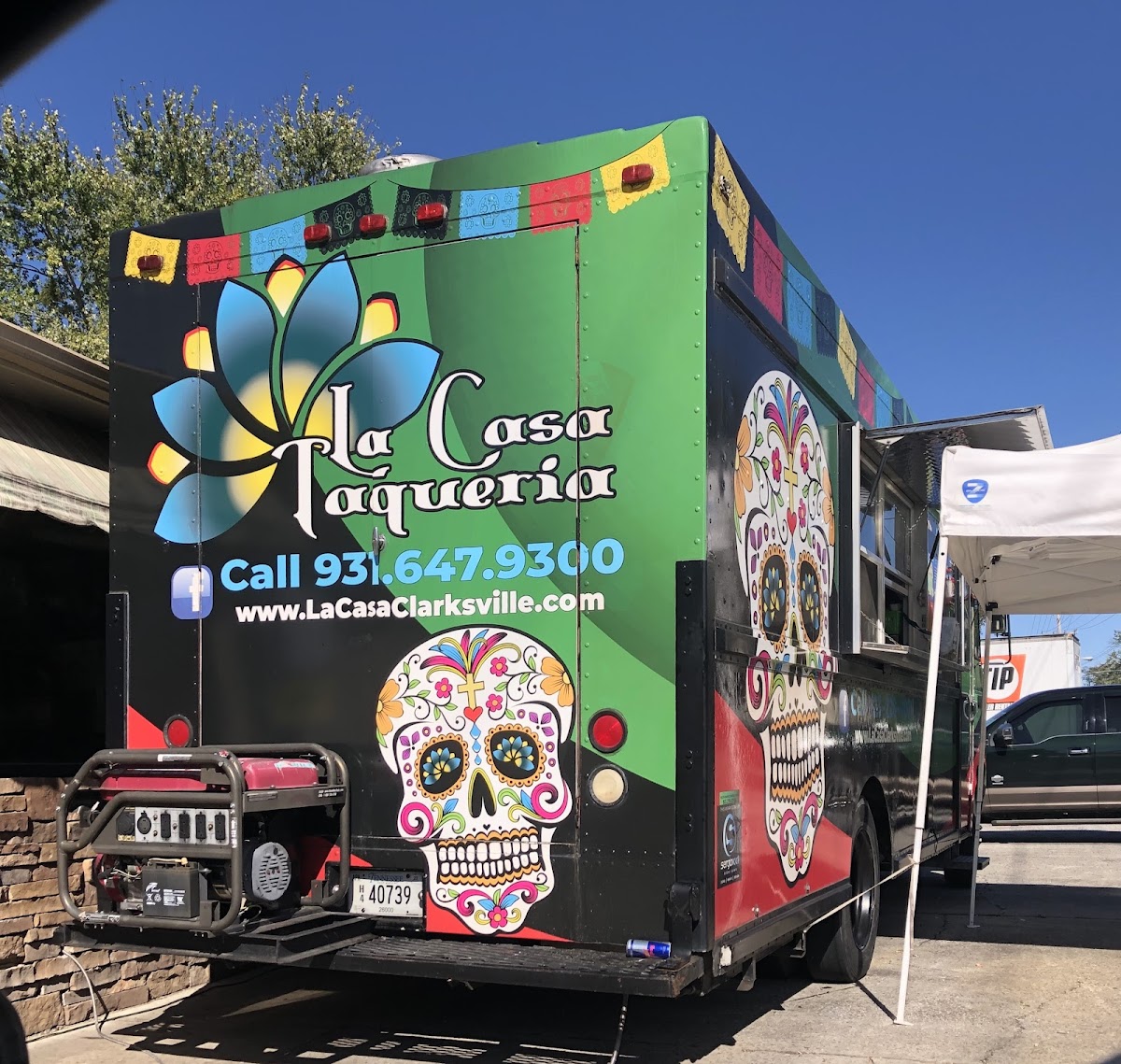 Rosa's taco truck