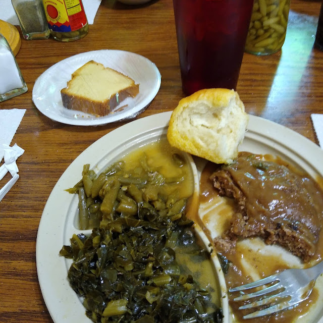 Beef Roast in Gravy Cornbread