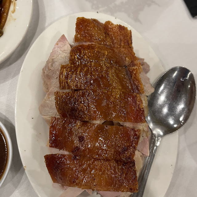 Roast Pork with Fried to Fu Hot Pot