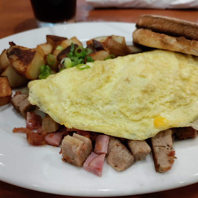 Three Meat Omelet