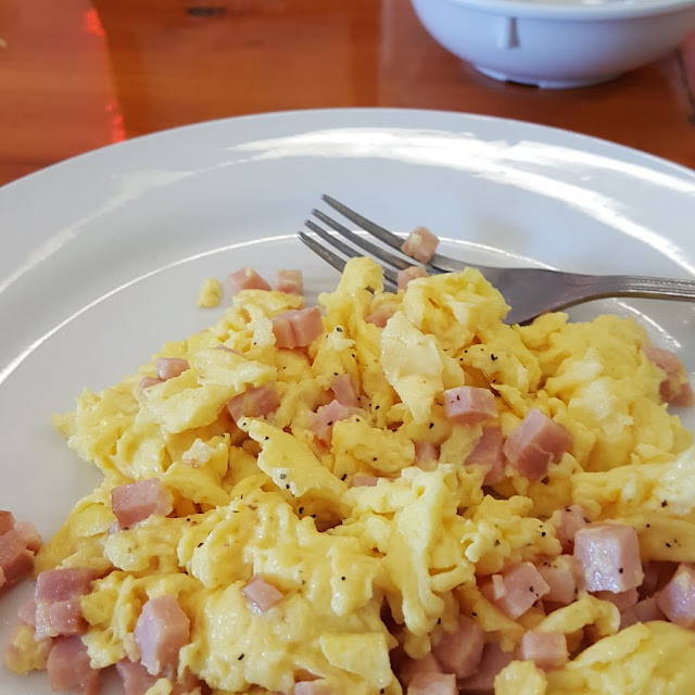 Diced Ham Scramble
