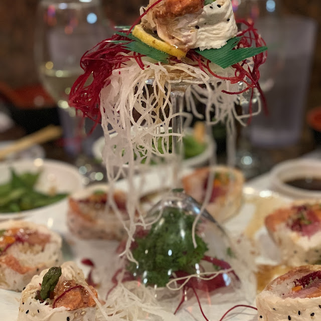 Sashimi Flower Roll