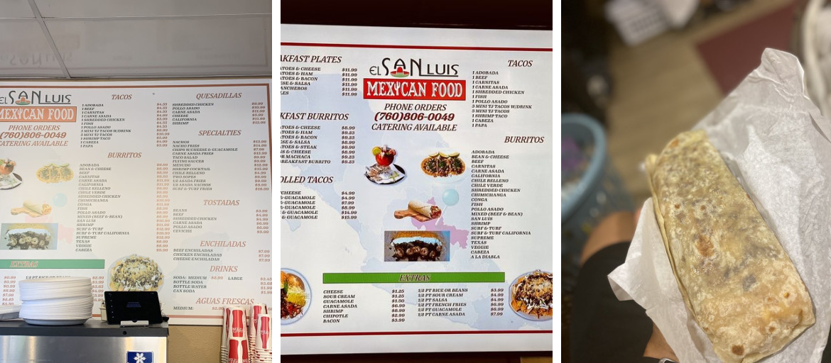 San Luis Mexican Food
