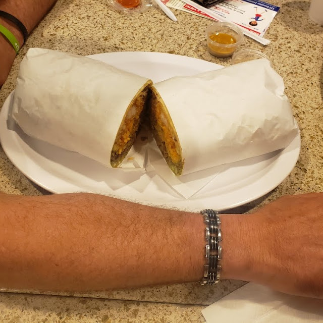 Surf N Turf Burrito