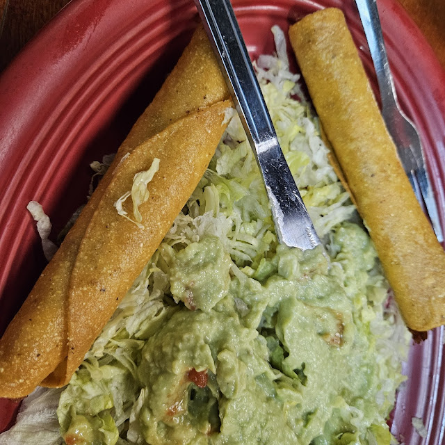 Chile Relleno Taco and Flauta