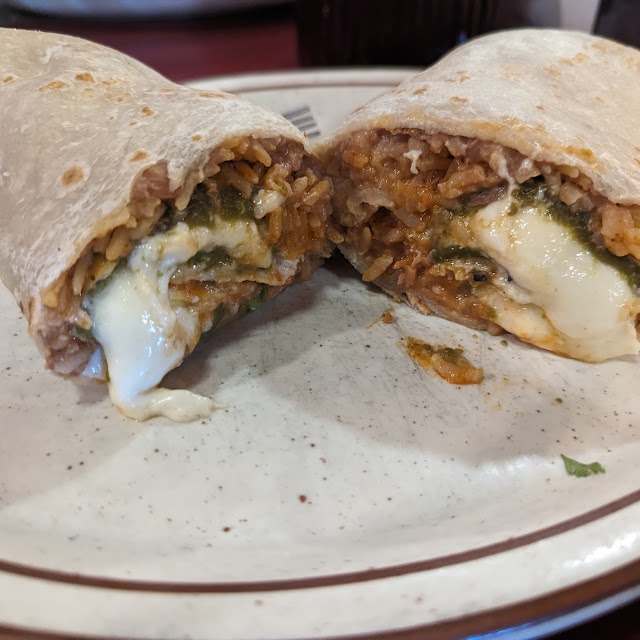 Carnitas Burrito Verde