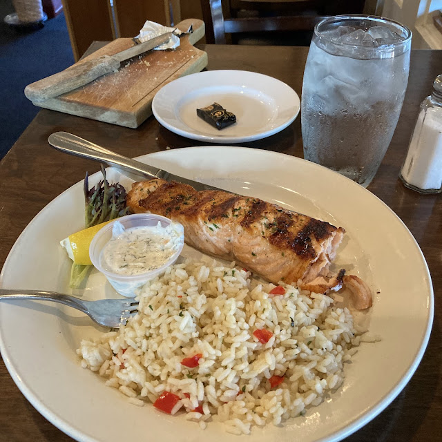 Salmon with Rice