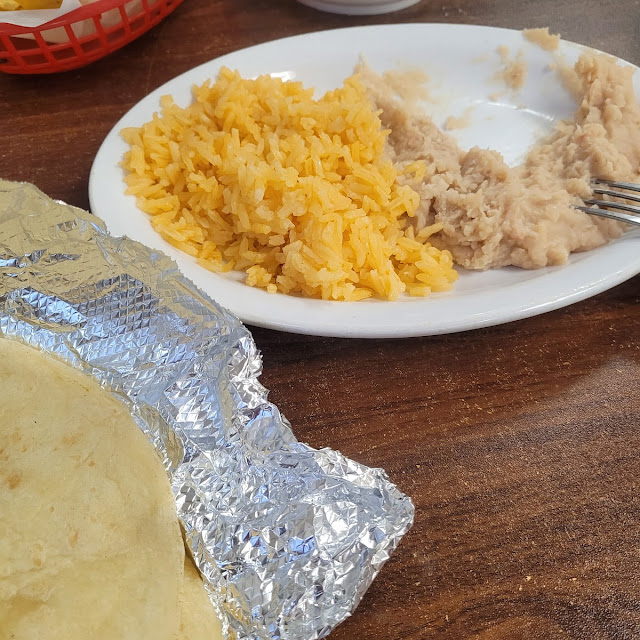 Rice Aad Refried Beans