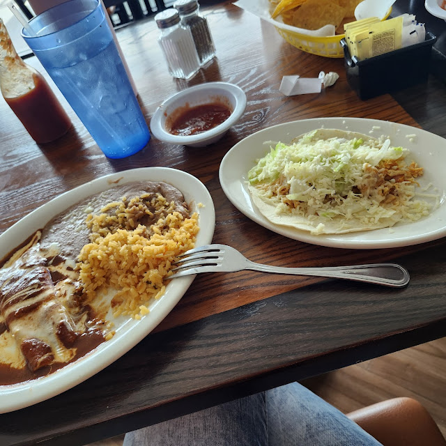 Fajita Burrito Plate