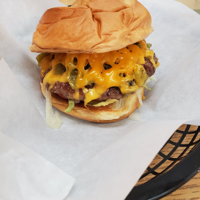 Green Chile Burger