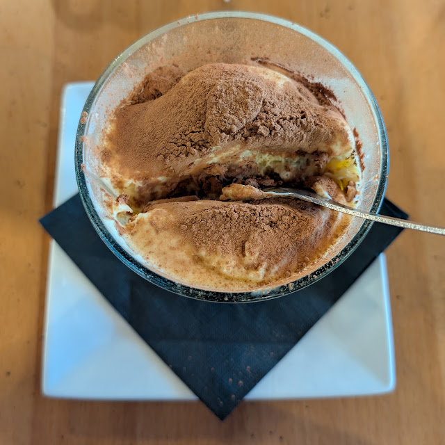 Tiramisu and Espresso Coffees