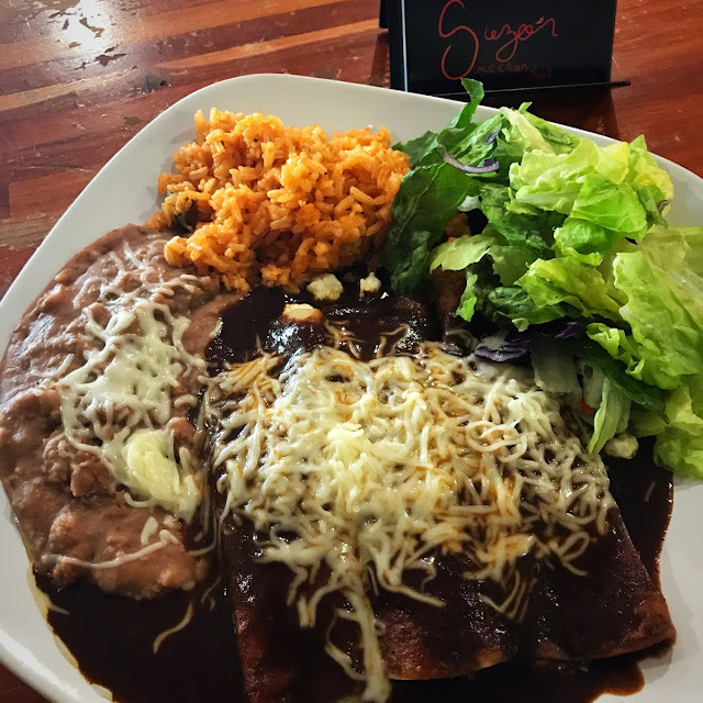 Mole Enchiladas