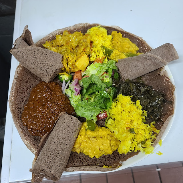 Injera with Vegetable