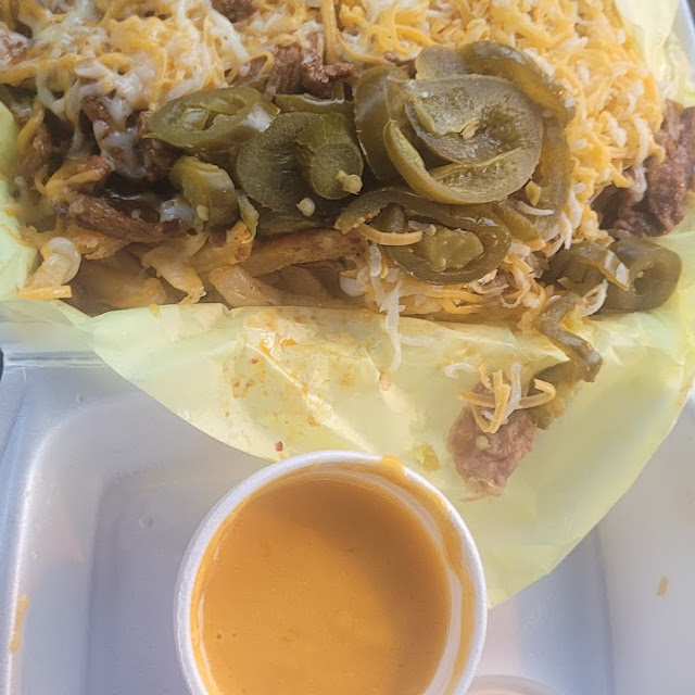 Pastor Fries with Cheese