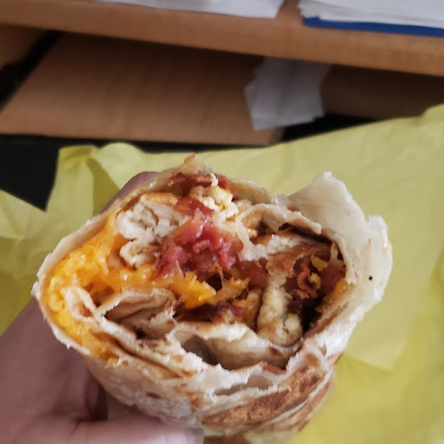 Bacon Breakfast Burrito