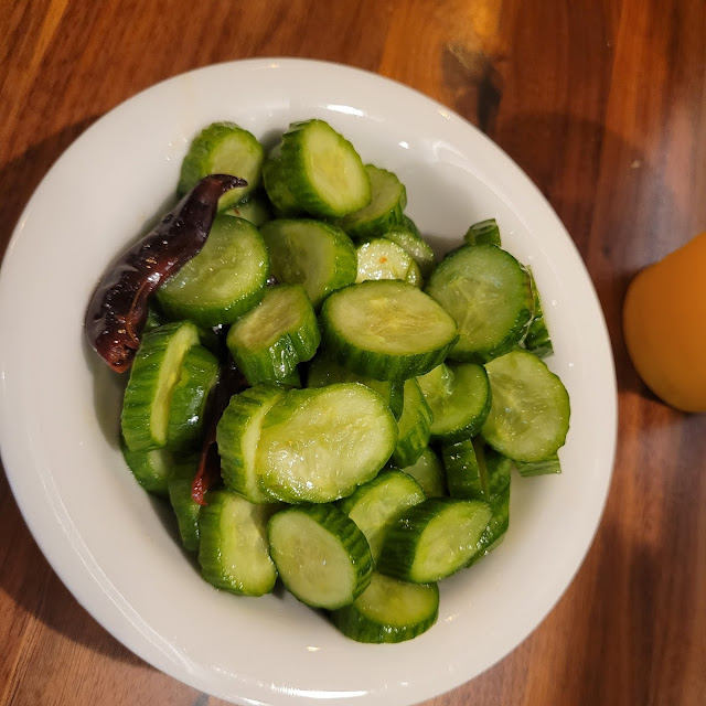 cucumber salad 糖渍小黄瓜