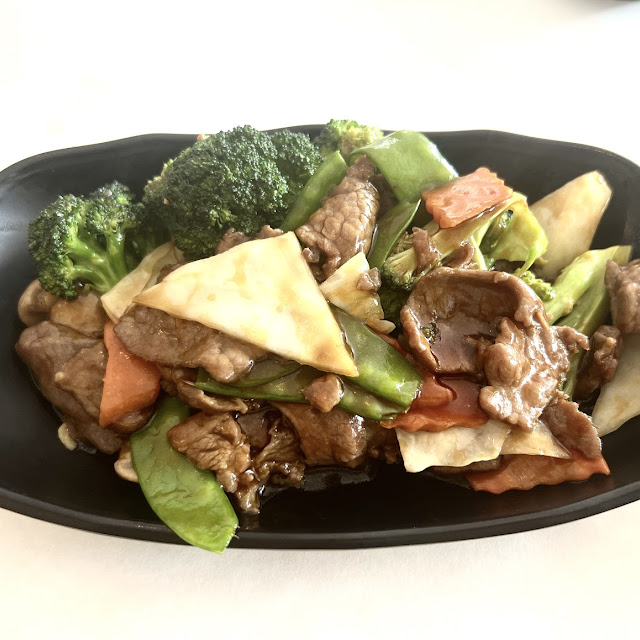 Sliced Beef with Mixed Vegetables